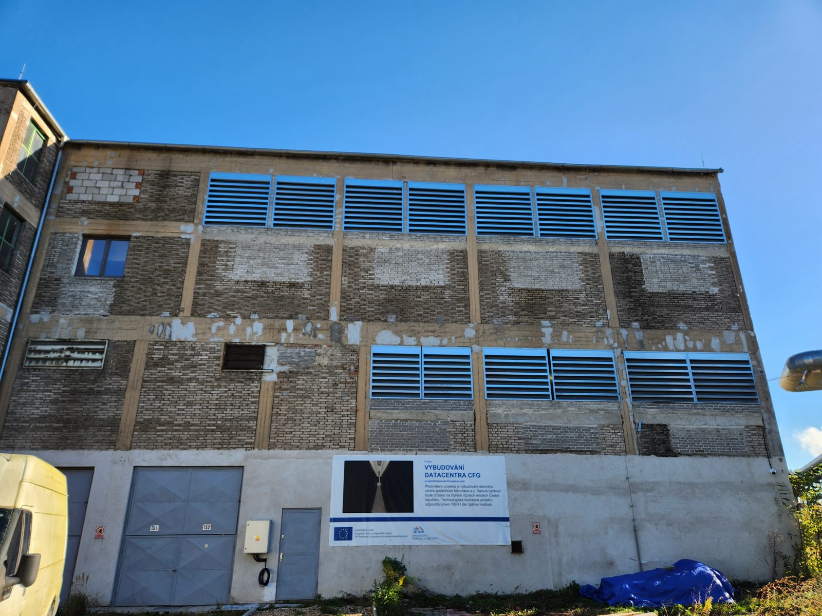 Přestavba brownfieldu v Praze na datové centrum — foto 3